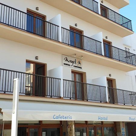 Hostal Mayol Santa Eularia des Riu Exteriör bild
